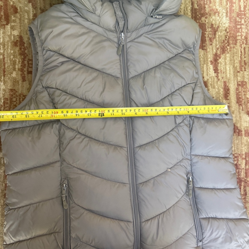 Charter Club Brown Quilted Vest - Picture 3 of 8